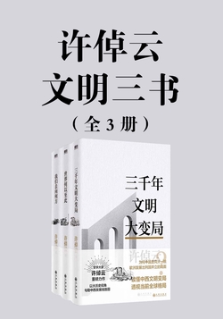 许倬云文明三书：全3册 三千年文化大变局 世界何以至此 我们去向何方