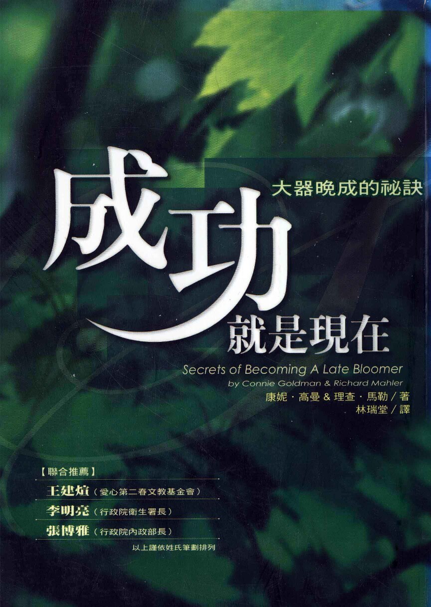 成功就是现在：大器晚成的秘诀