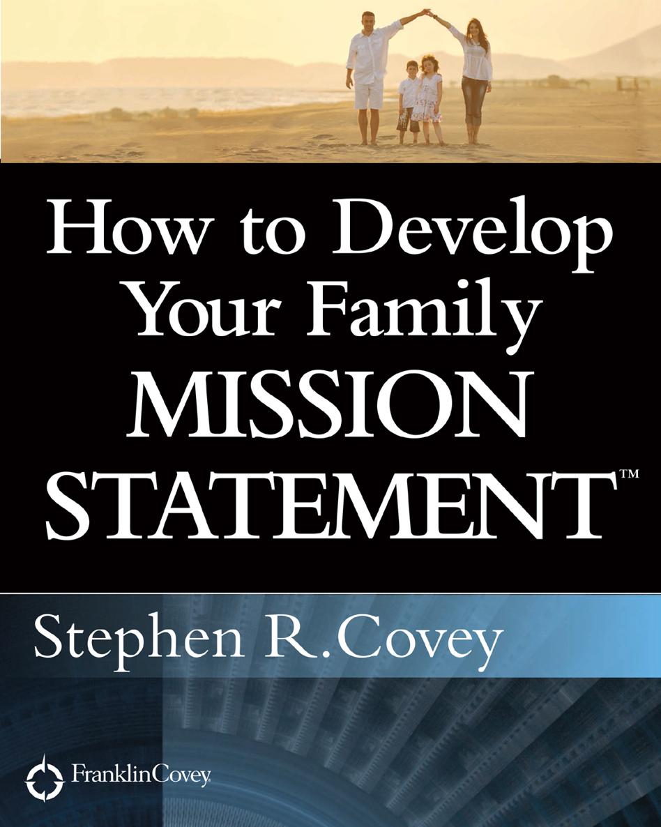 How to Develop Your Family Mission Statement