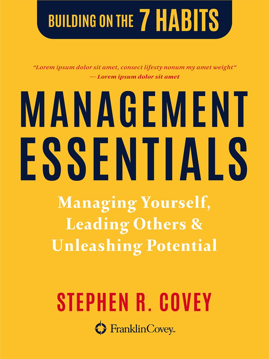 Management Essentials