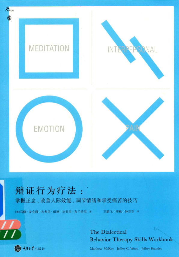 辩证行为疗法：掌握正念、改善人际效能、调节情绪和承受痛苦的技巧