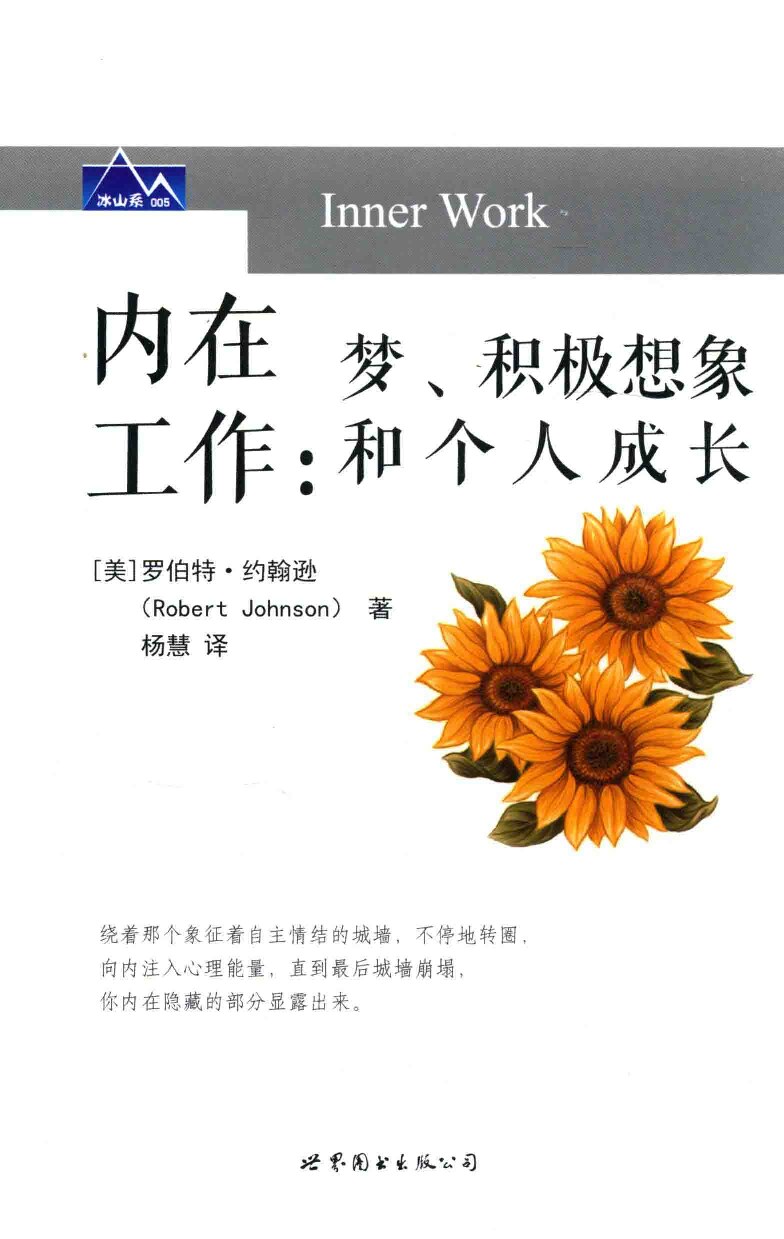 内在工作 梦、内在工作 梦、积极想象和个人成长 (罗伯特约翰逊) (Z-Library)