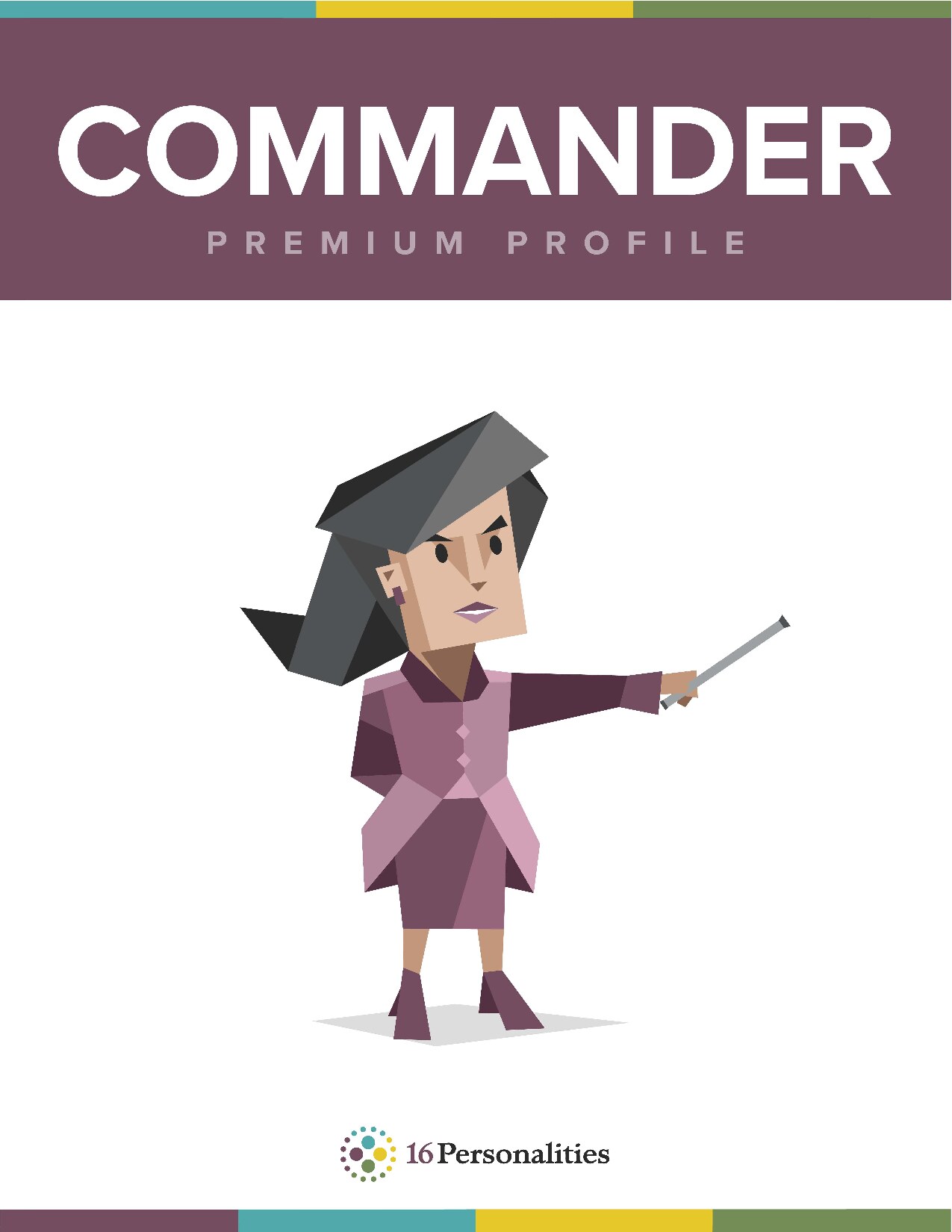 ENTJ - Commander (MBTI 16 personalities premium profile)